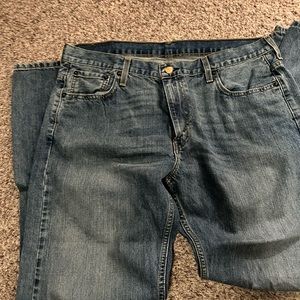 Mens levi 569 loose straight jeans 36x34